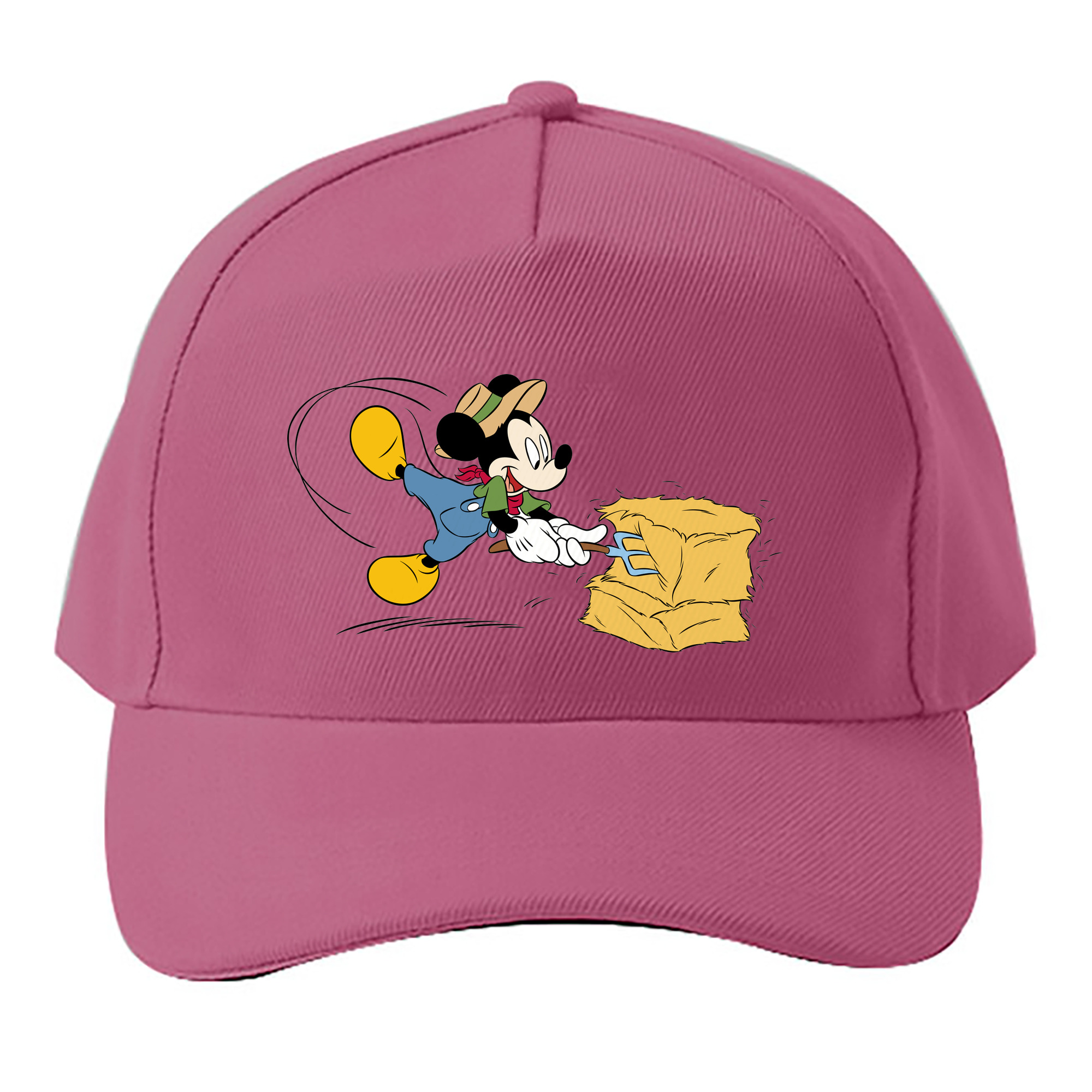 （画像用） ミッキーマウス Mickey Mouse ベースボールキャップ 綿100％ 男女兼用 帽子 スポーツ